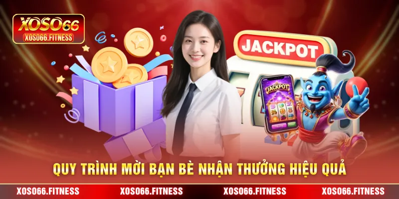 Quy trình mời bạn bè nhận thưởng hiệu quả